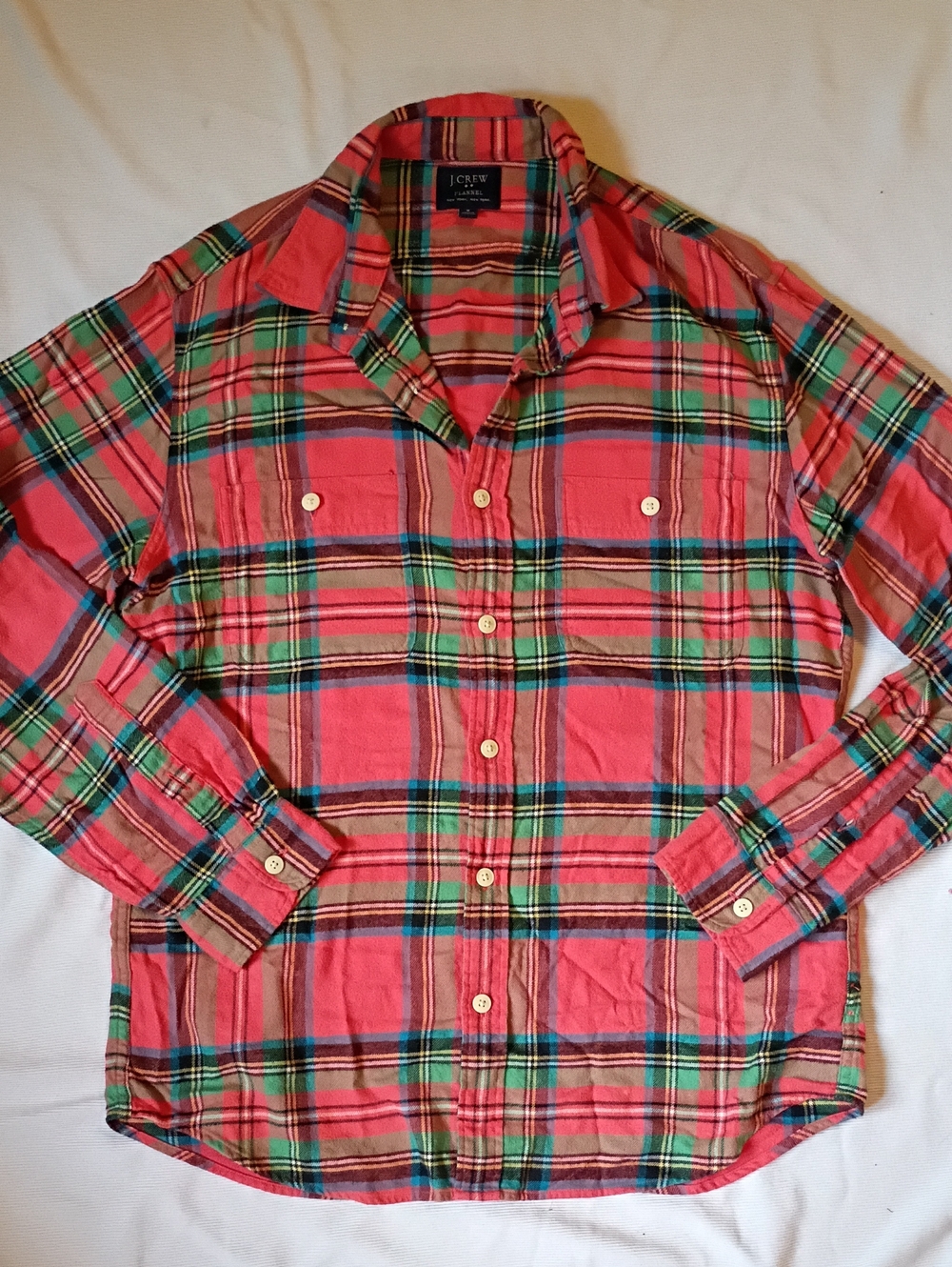 J. Crew New York Women's Plaid Flannel